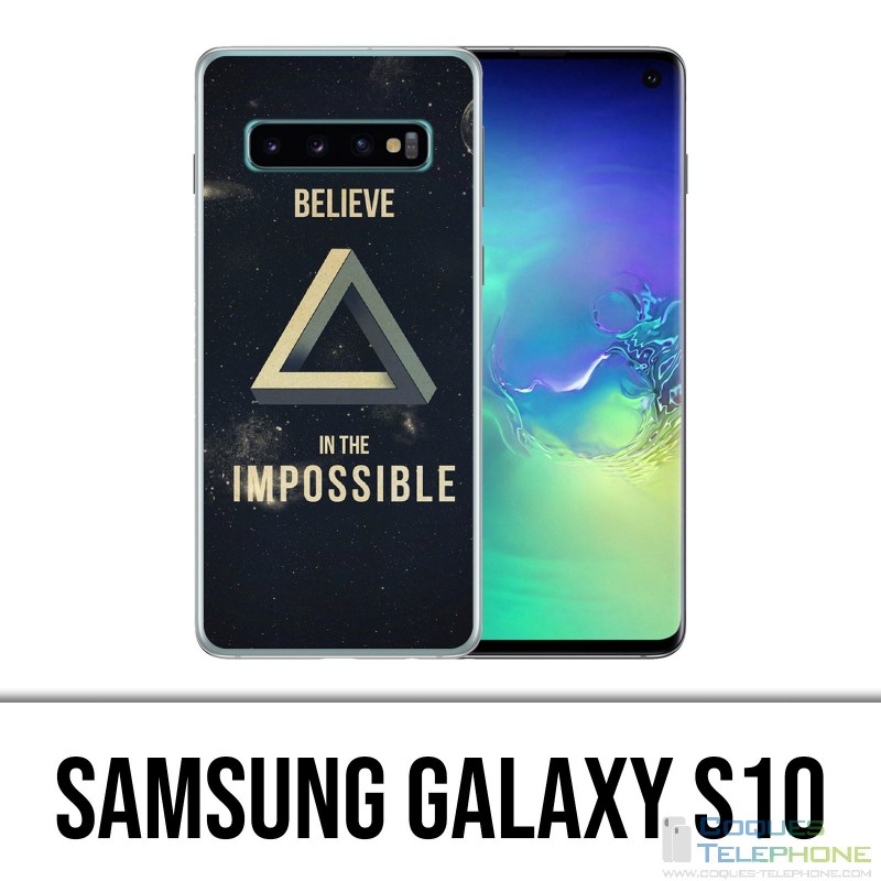 Samsung Galaxy S10 case - Believe Impossible