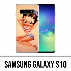 Carcasa Samsung Galaxy S10 - Vintage Betty Boop