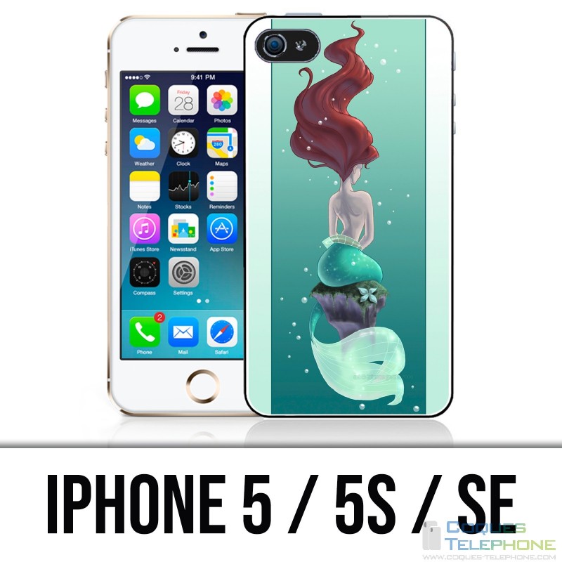 Coque iPhone 5 / 5S / SE - Ariel La Petite Sirène