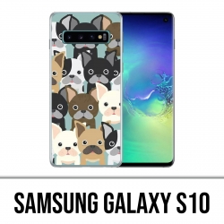 Coque Samsung Galaxy S10 - Bouledogues