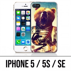 Coque iPhone 5 / 5S / SE - Astronaute Ours