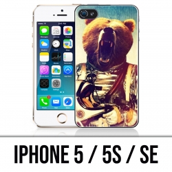 Custodia per iPhone 5 / 5S / SE - Astronaut Bear