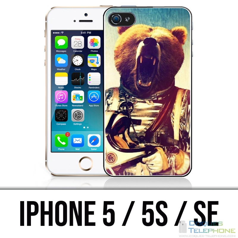 IPhone 5 / 5S / SE case - Astronaut Bear