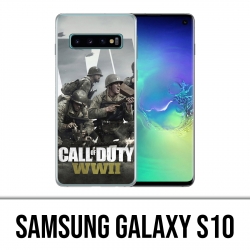 Coque Samsung Galaxy S10 - Call Of Duty Ww2 Personnages