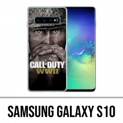 Samsung Galaxy S10 Hülle - Call Of Duty Ww2 Soldaten