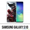 Samsung Galaxy S10 Hülle - Captain America Iron Man Avengers Vs