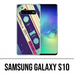 Samsung Galaxy S10 Hülle - Sound Breeze Audio Cassette