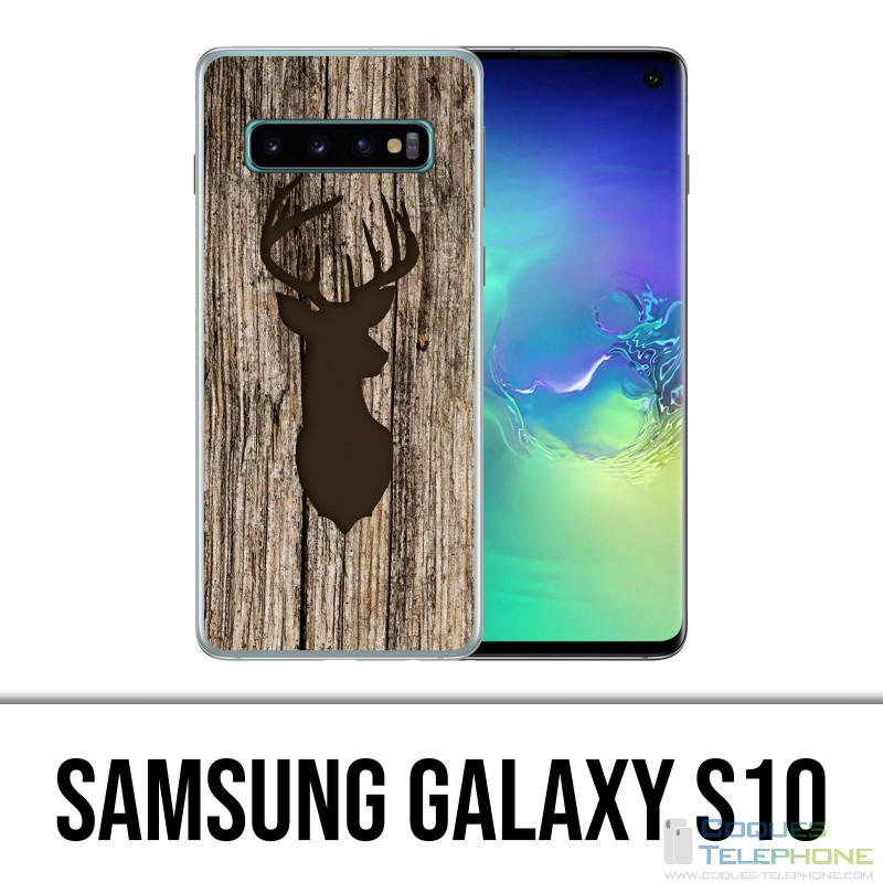 Samsung Galaxy S10 Case - Deer Wood Bird