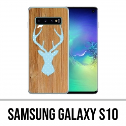 Custodia Samsung Galaxy S10 - Cervo di legno