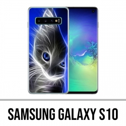 Funda Samsung Galaxy S10 - Cat Blue Eyes