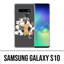 Coque Samsung Galaxy S10 - Chat Meow