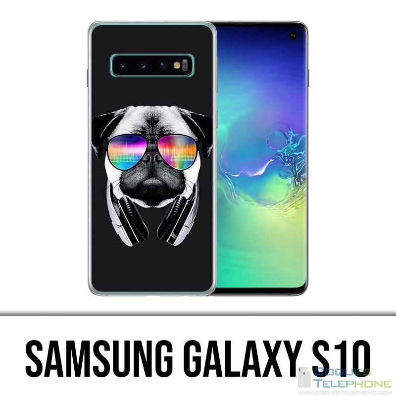 Coque Samsung Galaxy S10 - Chien Carlin Dj