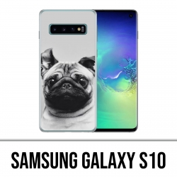 Coque Samsung Galaxy S10 - Chien Carlin Oreilles