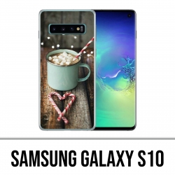 Samsung Galaxy S10 Case - Hot Chocolate Marshmallow