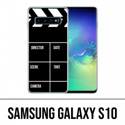 Coque Samsung Galaxy S10 - Clap Cinéma