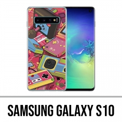 Samsung Galaxy S10 Case - Vintage Retro Consoles
