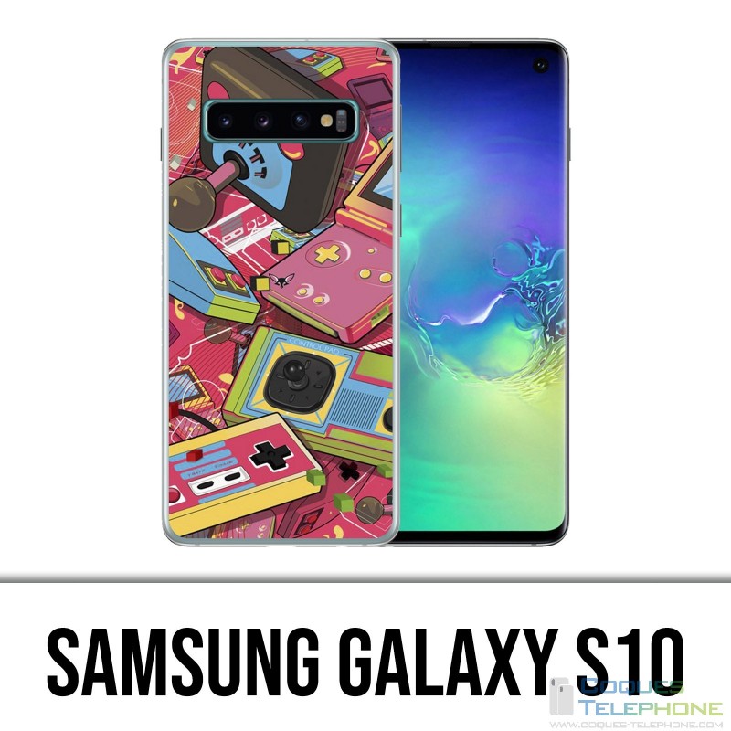 Carcasa Samsung Galaxy S10 - Consolas Retro Vintage