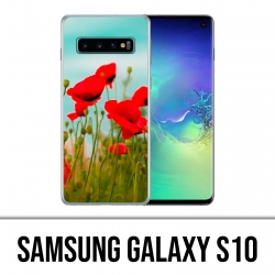 Carcasa Samsung Galaxy S10 - Poppies 2