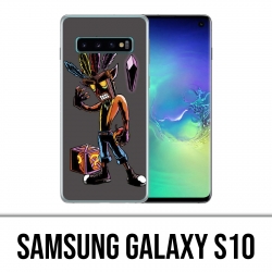 Coque Samsung Galaxy S10 - Crash Bandicoot Masque