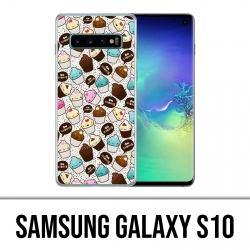 Coque Samsung Galaxy S10 - Cupcake Kawaii