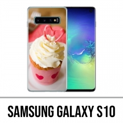 Custodia Samsung Galaxy S10 - Cupcake rosa