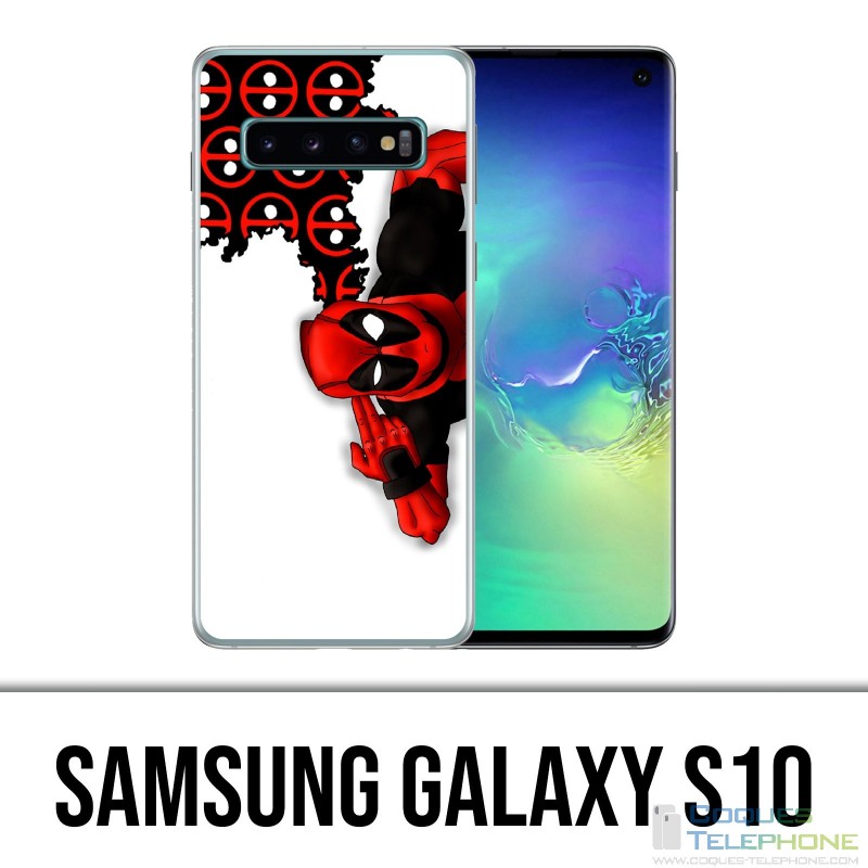 Coque Samsung Galaxy S10 - Deadpool Bang