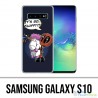 Coque Samsung Galaxy S10 - Deadpool Fluffy Licorne