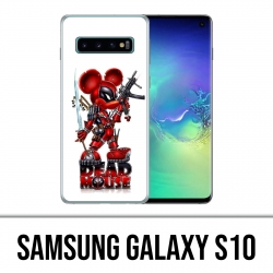 Coque Samsung Galaxy S10 - Deadpool Mickey