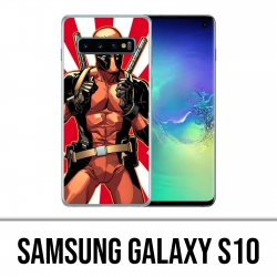 Coque Samsung Galaxy S10 - Deadpool Redsun