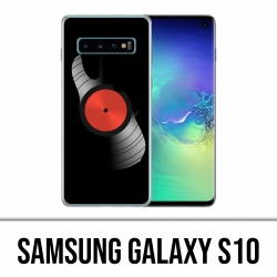 Samsung Galaxy S10 Hülle - Schallplatte