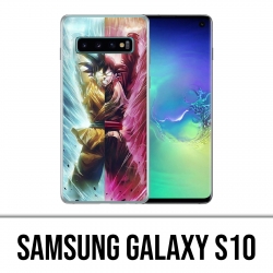 Carcasa Samsung Galaxy S10 - Dragon Ball Black Cartoon Goku