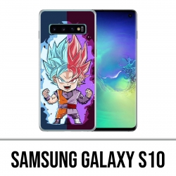 Coque Samsung Galaxy S10 - Dragon Ball Black Goku