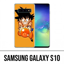 Coque Samsung Galaxy S10 - Dragon Ball Goku Boule De Crystal