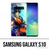 Coque Samsung Galaxy S10 - Dragon Ball Goku Couleur