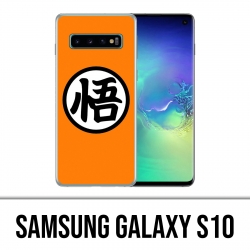 Carcasa Samsung Galaxy S10 - Logotipo de Dragon Ball Goku
