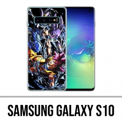 Samsung Galaxy S10 Hülle - Dragon Ball Goku gegen Beerus