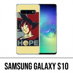 Coque Samsung Galaxy S10 - Dragon Ball Hope Goku