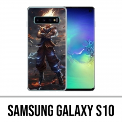 Coque Samsung Galaxy S10 - Dragon Ball Super Saiyan