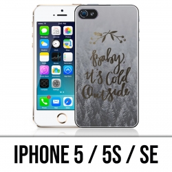 Coque iPhone 5 / 5S / SE - Baby Cold Outside