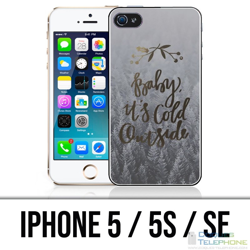 IPhone 5 / 5S / SE case - Baby Cold Outside