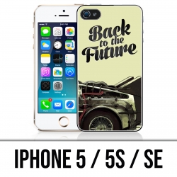 Funda iPhone 5 / 5S / SE - Regreso al futuro Delorean