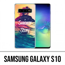 Samsung Galaxy S10 Hülle - Jeder Sommer hat Geschichte