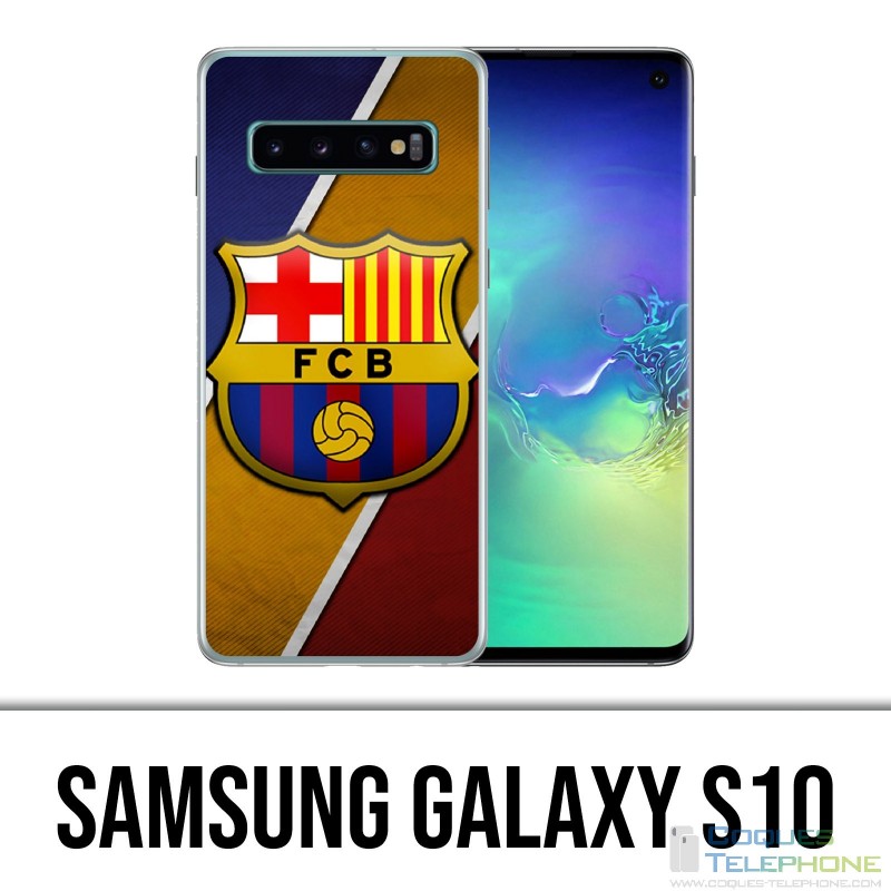 Coque Samsung Galaxy S10 - Football Fc Barcelona