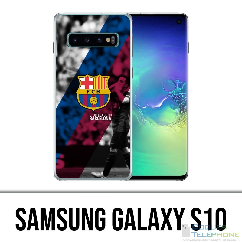 Coque Samsung Galaxy S10 - Football Fcb Barca