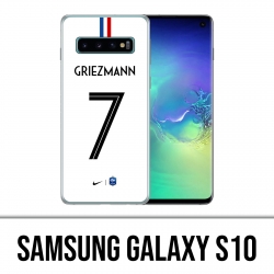 Coque Samsung Galaxy S10 - Football France Maillot Griezmann
