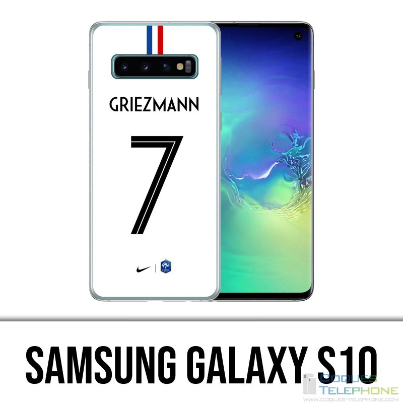 Coque Samsung Galaxy S10 - Football France Maillot Griezmann