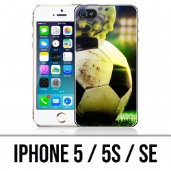 Coque iPhone 5 / 5S / SE - Ballon Football Pied