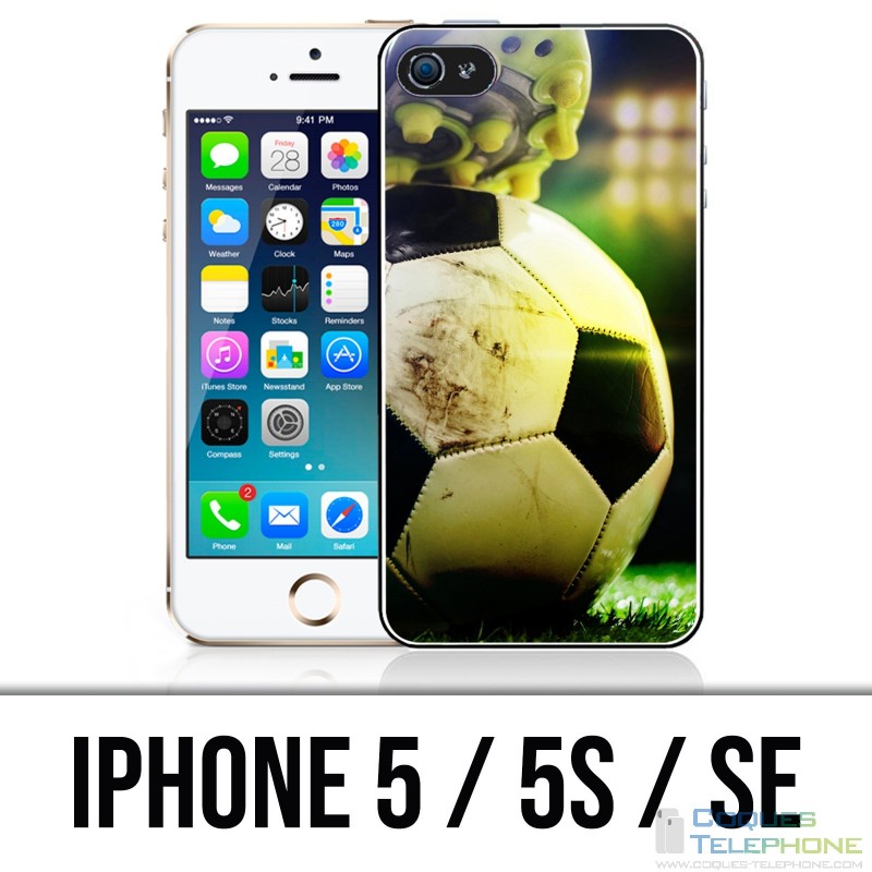 Custodia per iPhone 5 / 5S / SE - Piedino per pallone da calcio