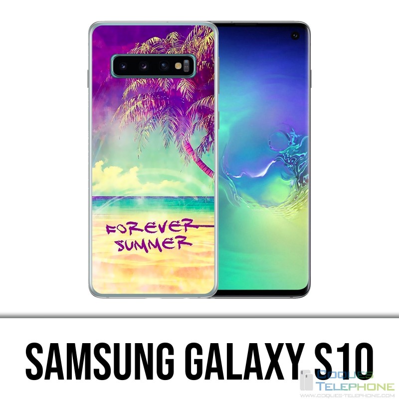Samsung Galaxy S10 Hülle - Für immer Sommer