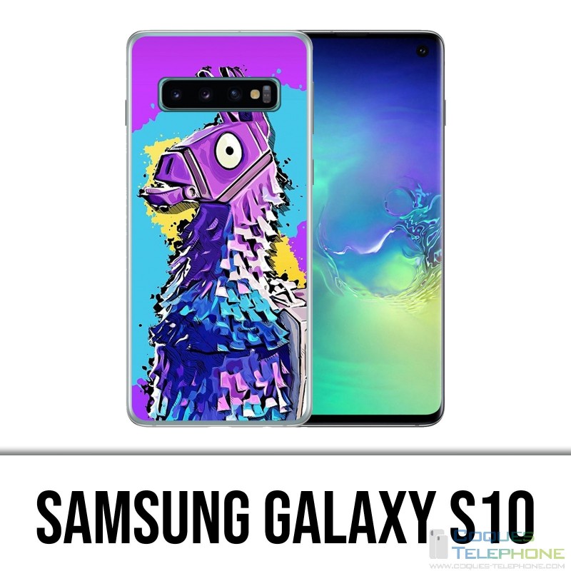 Carcasa Samsung Galaxy S10 - Fortnite Logo Glow